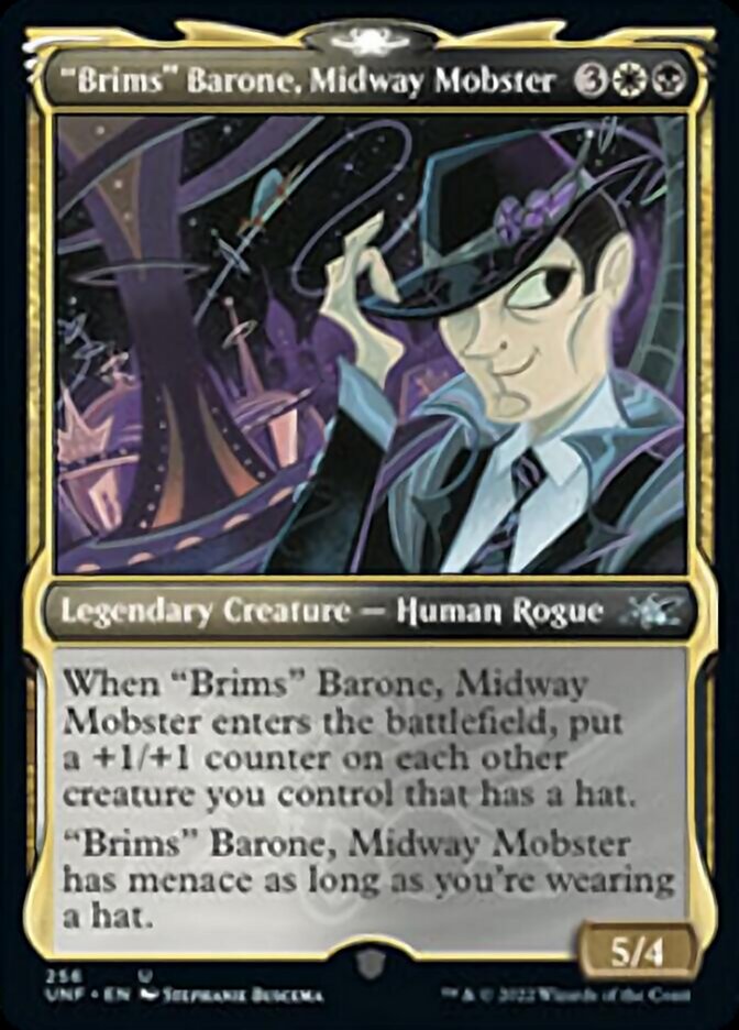 "Brims" Barone, Midway Mobster (Showcase) [Unfinity] | Odin's Place