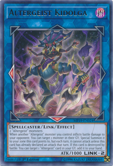 Altergeist Kidolga [MP19-EN024] Rare | Odin's Place