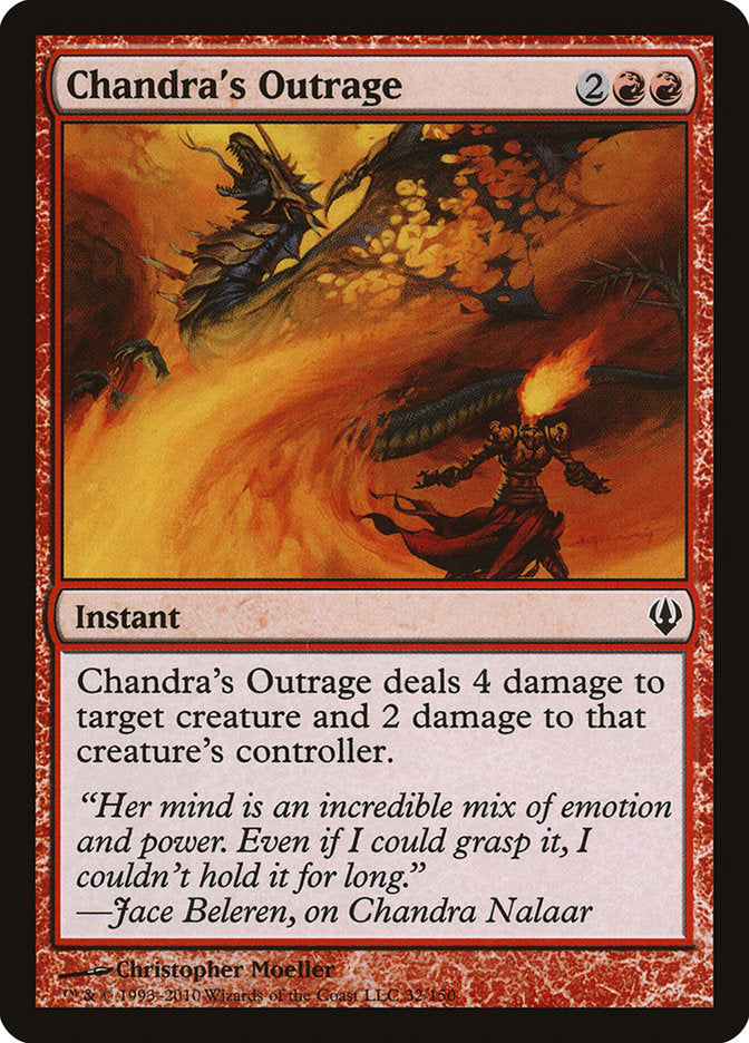 Chandra's Outrage (32) [Archenemy] | Odin's Place
