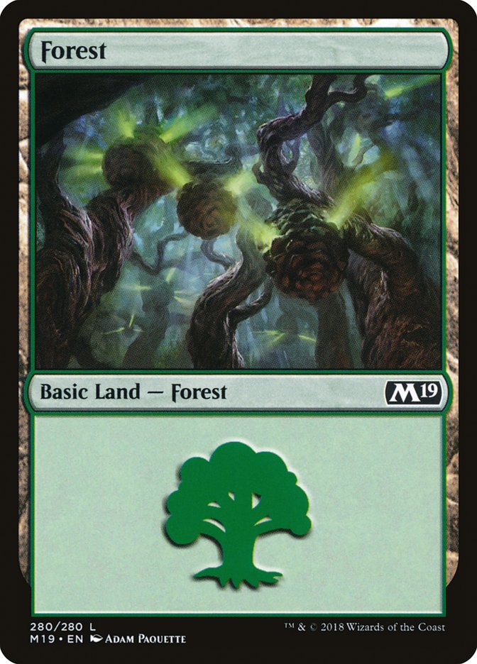 Forest (280) [Core Set 2019] | Odin's Place