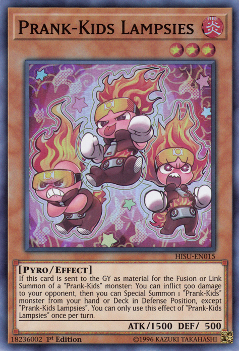 Prank-Kids Lampsies [HISU-EN015] Super Rare | Odin's Place