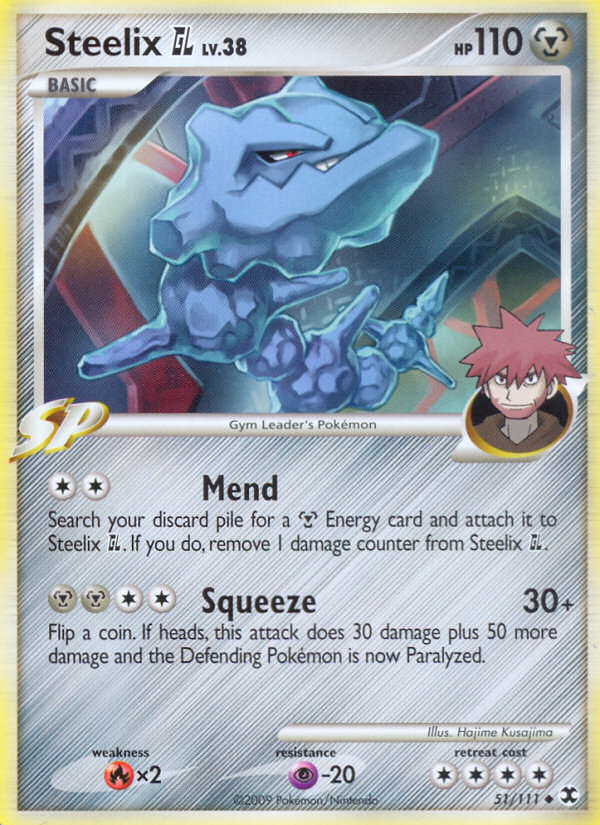 Steelix GL (51/111) [Platinum: Rising Rivals] | Odin's Place