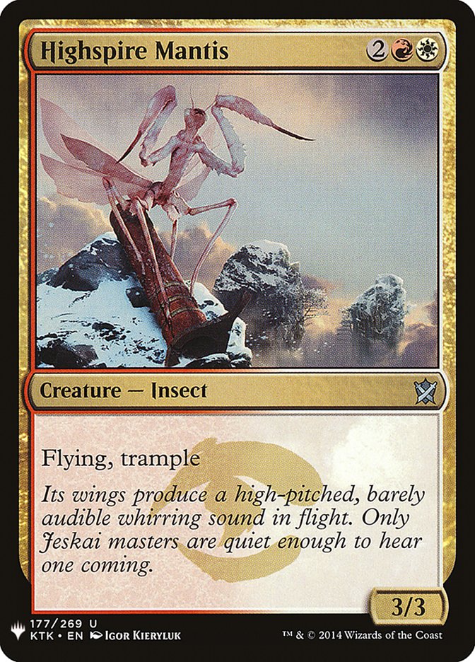 Highspire Mantis [Mystery Booster] | Odin's Place