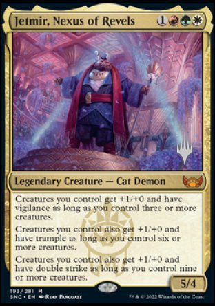 Jetmir, Nexus of Revels (Promo Pack) [Streets of New Capenna Promos] | Odin's Place