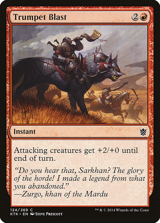 Trumpet Blast (124) [Khans of Tarkir] | Odin's Place