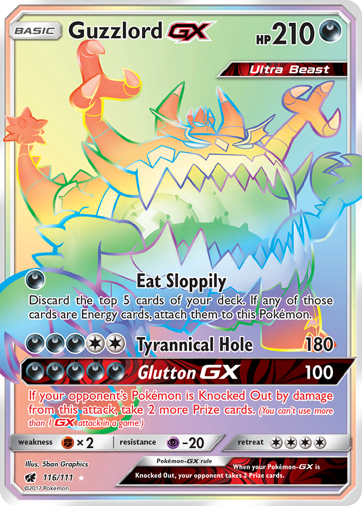 Guzzlord GX (116/111) [Sun & Moon: Crimson Invasion] | Odin's Place