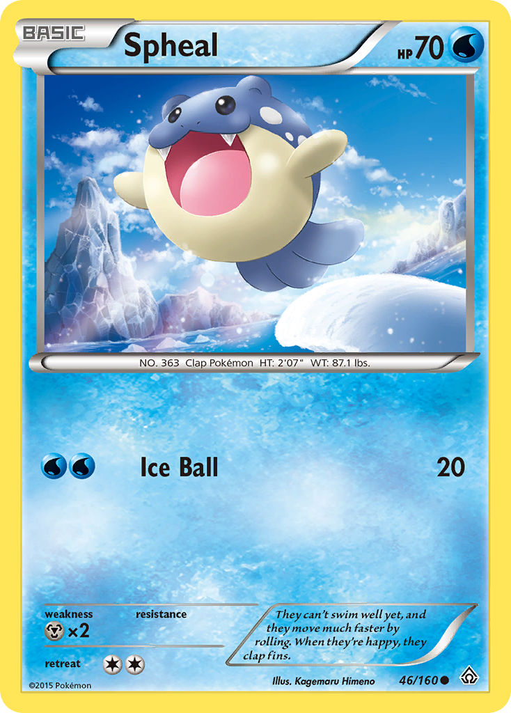 Spheal (46/160) [XY: Primal Clash] | Odin's Place