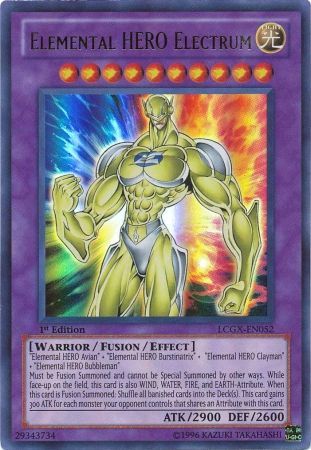 Elemental HERO Electrum [LCGX-EN052] Ultra Rare | Odin's Place