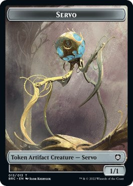 Myr // Servo Double-Sided Token [The Brothers' War Commander Tokens] | Odin's Place