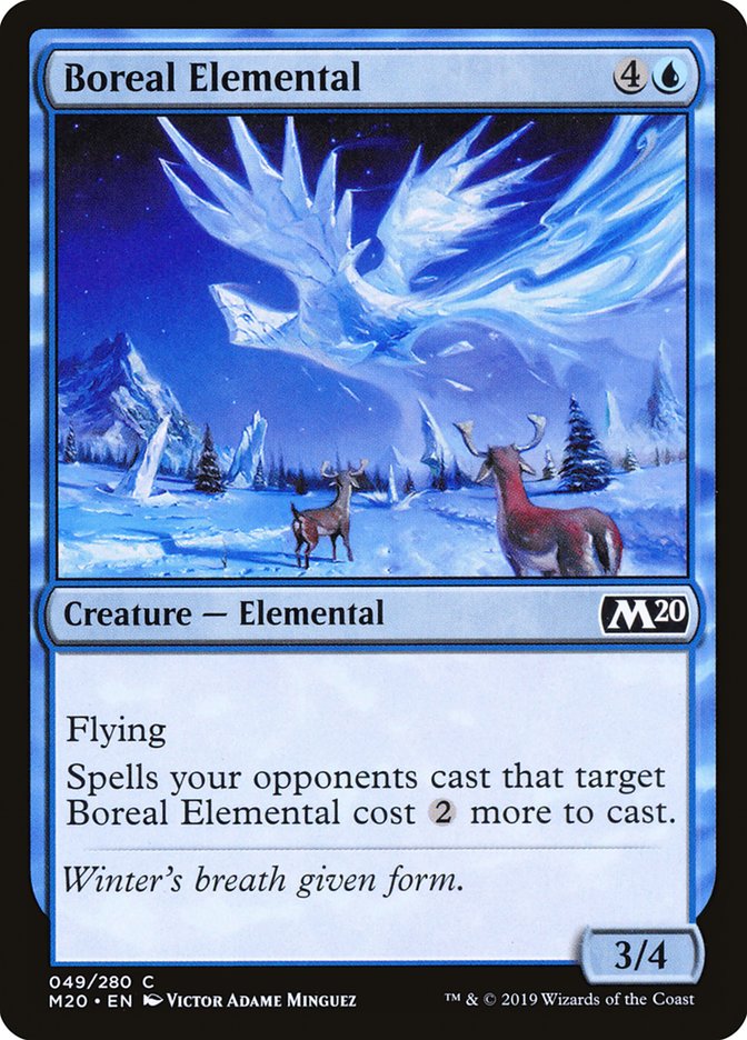 Boreal Elemental [Core Set 2020] | Odin's Place