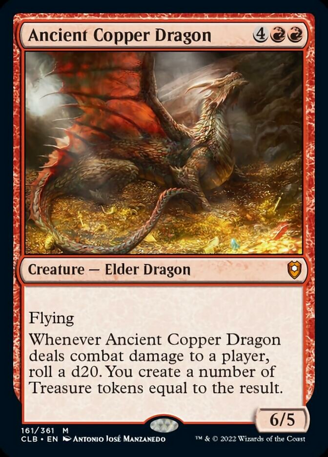 Ancient Copper Dragon [Commander Legends: Battle for Baldur's Gate] | Odin's Place
