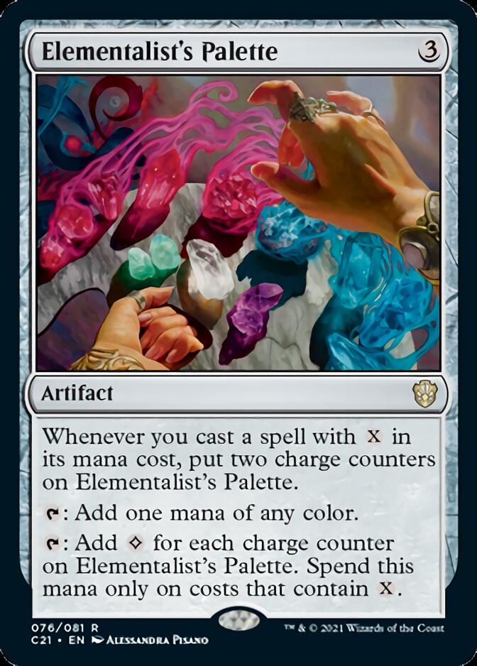 Elementalist's Palette [Commander 2021] | Odin's Place