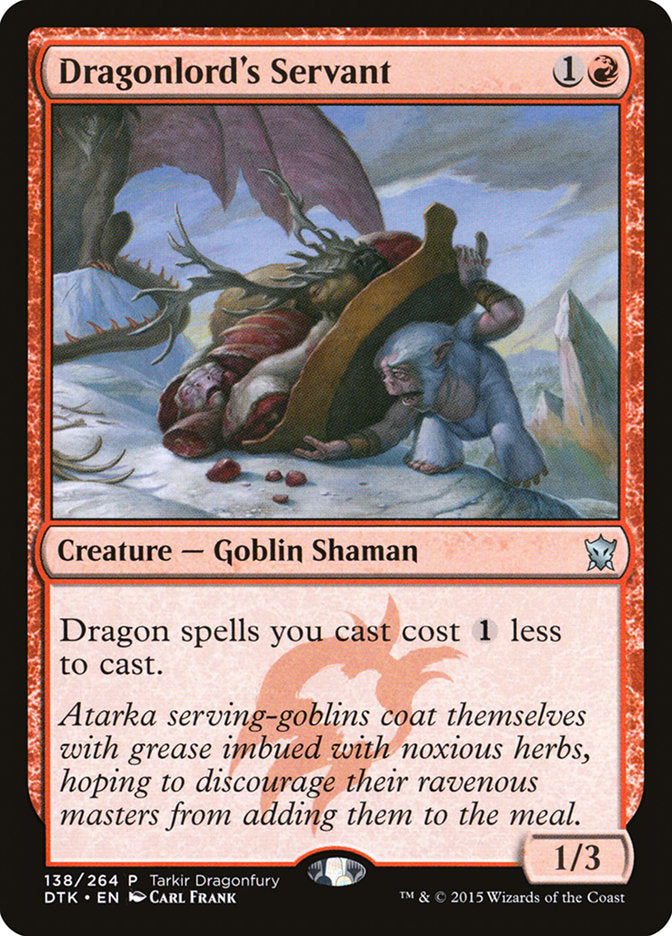 Dragonlord's Servant (138) [Tarkir Dragonfury] | Odin's Place
