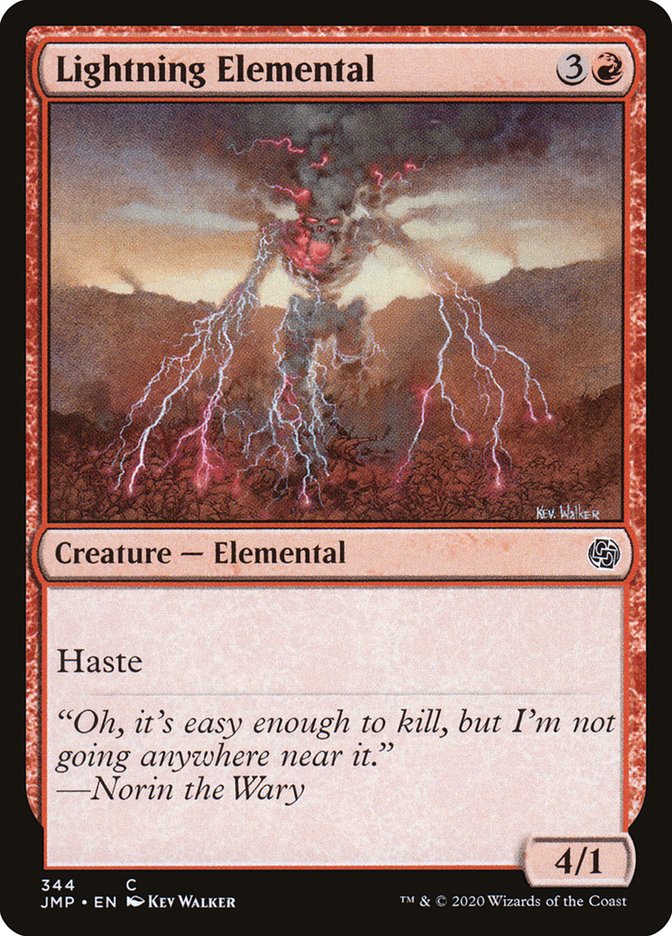 Lightning Elemental [Jumpstart] | Odin's Place