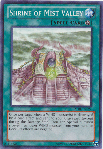 Shrine of Mist Valley [AP01-EN022] Common | Odin's Place