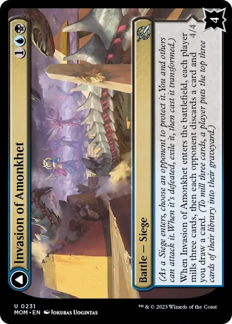 Invasion of Amonkhet // Lazotep Convert [March of the Machine] | Odin's Place