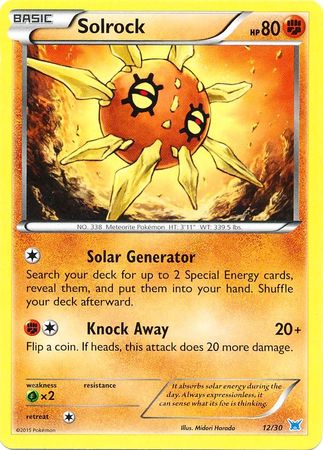 Solrock (12/30) [XY: Trainer Kit 2 - Latios] | Odin's Place