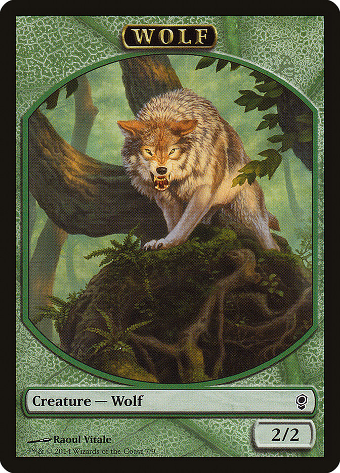 Wolf Token (7) [Conspiracy Tokens] | Odin's Place