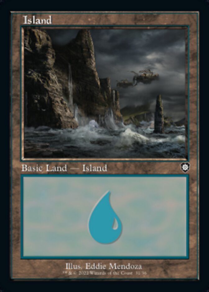 Island (031) (Retro) [The Brothers' War Commander] | Odin's Place