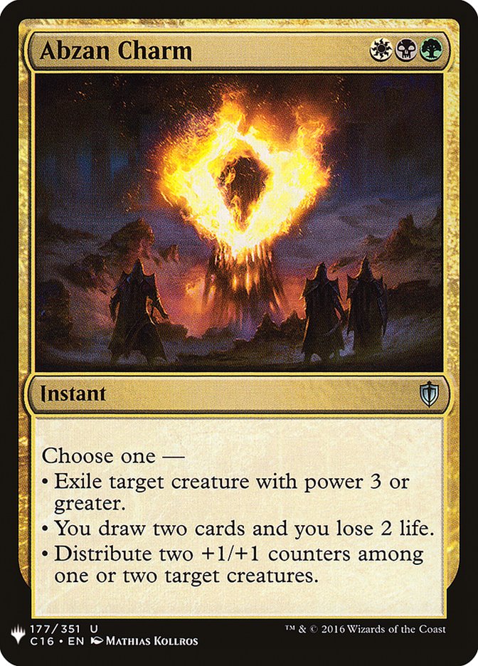 Abzan Charm [Mystery Booster] | Odin's Place