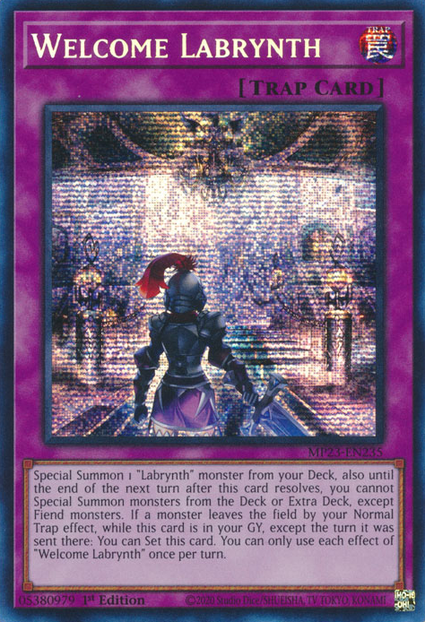 Welcome Labrynth [MP23-EN235] Prismatic Secret Rare | Odin's Place