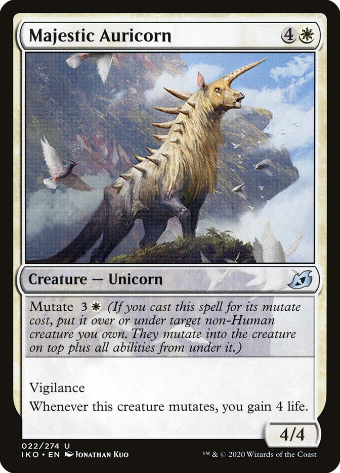 Majestic Auricorn [Ikoria: Lair of Behemoths] | Odin's Place