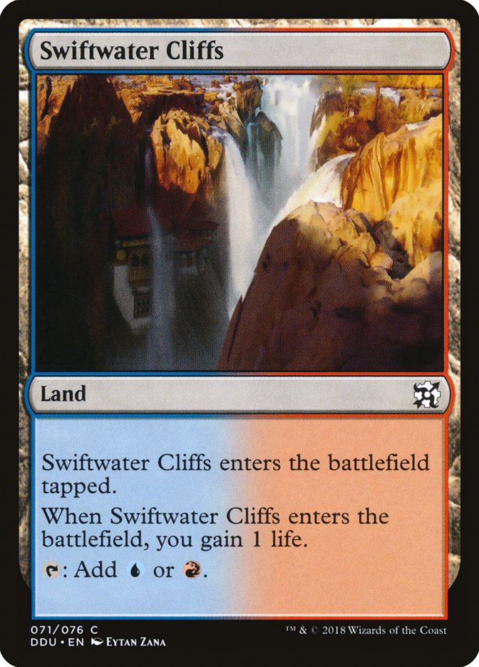 Swiftwater Cliffs (71) [Duel Decks: Elves vs. Inventors] | Odin's Place