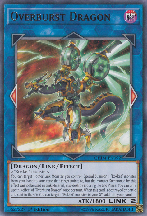 Overburst Dragon [CHIM-EN092] Rare | Odin's Place