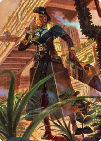 Vivien on the Hunt Art Card [Streets of New Capenna Art Series] | Odin's Place