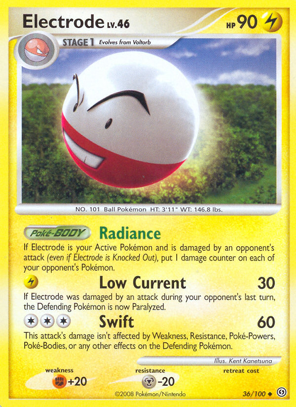Electrode (36/100) [Diamond & Pearl: Stormfront] | Odin's Place