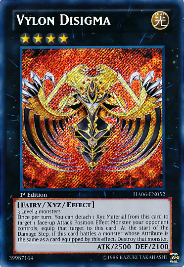 Vylon Disigma [HA06-EN052] Secret Rare | Odin's Place