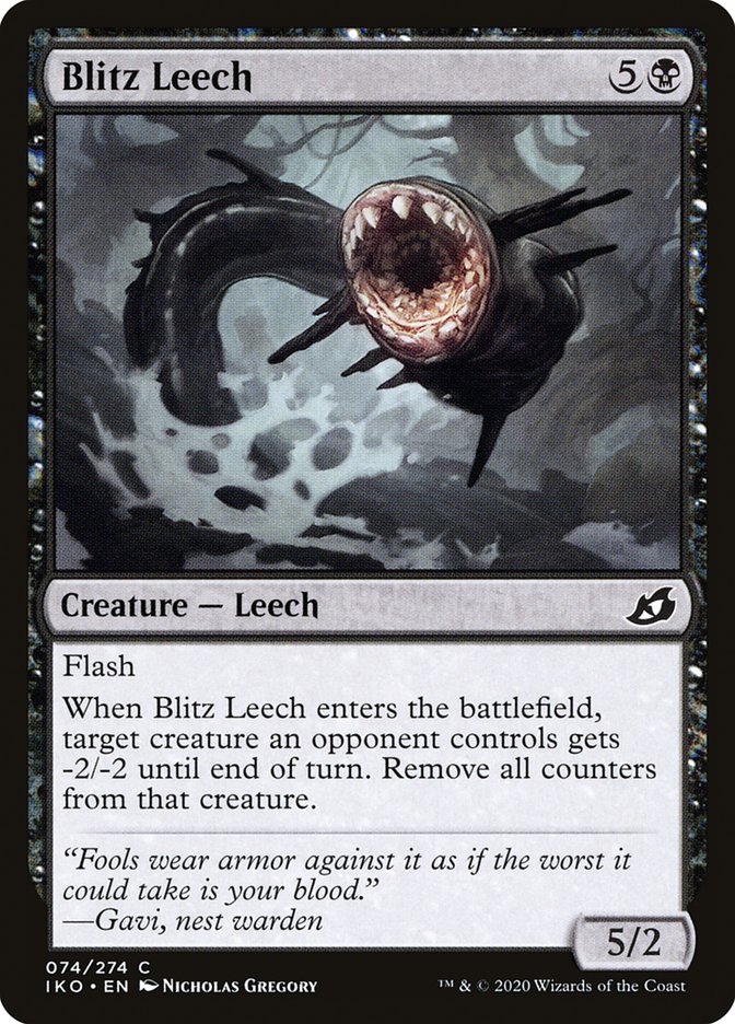 Blitz Leech [Ikoria: Lair of Behemoths] | Odin's Place