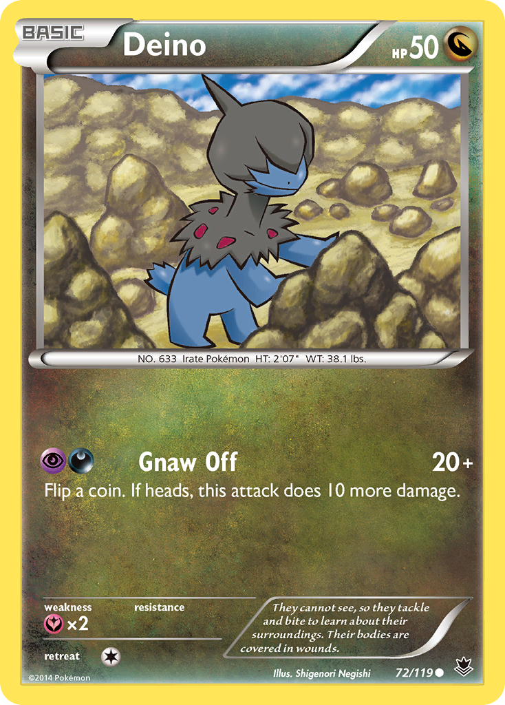Deino (72/119) [XY: Phantom Forces] | Odin's Place