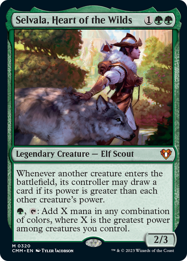 Selvala, Heart of the Wilds [Commander Masters] | Odin's Place