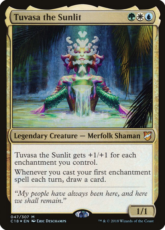 Tuvasa the Sunlit (47) [Commander 2018] | Odin's Place