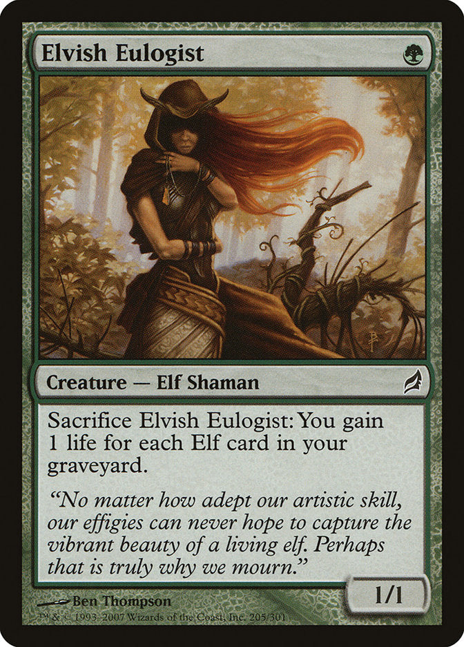 Elvish Eulogist (205) [Lorwyn] | Odin's Place