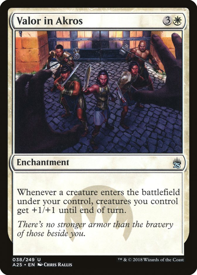 Valor in Akros (38) [Masters 25] | Odin's Place