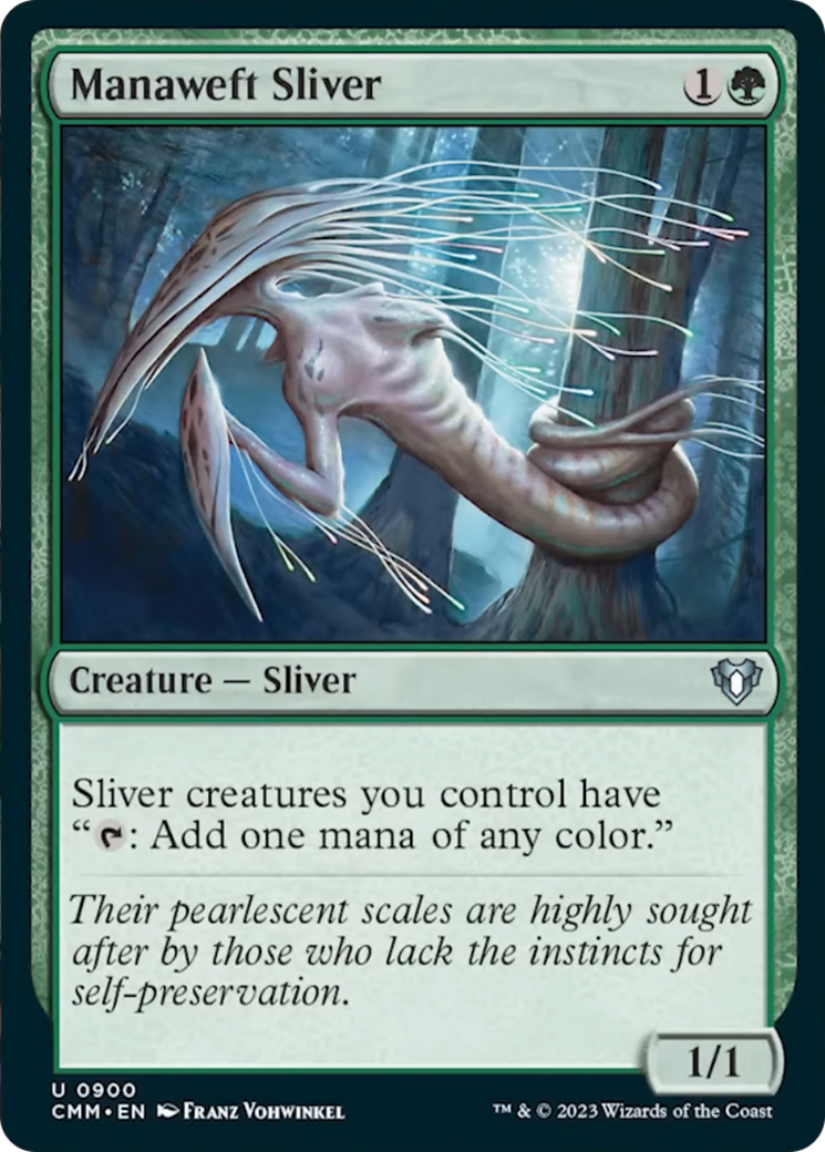 Manaweft Sliver [Commander Masters] | Odin's Place