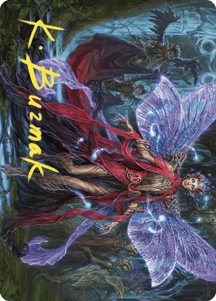 Tegwyll, Duke of Splendor Art Card (Gold-Stamped Signature) [Wilds of Eldraine Art Series] | Odin's Place