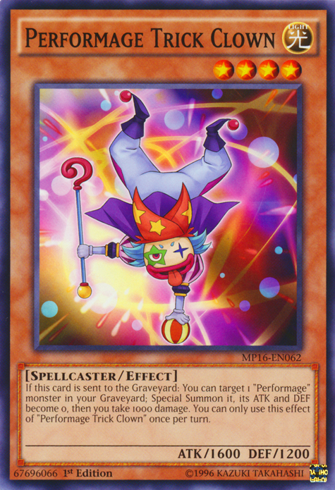 Performage Trick Clown [MP16-EN062] Common | Odin's Place