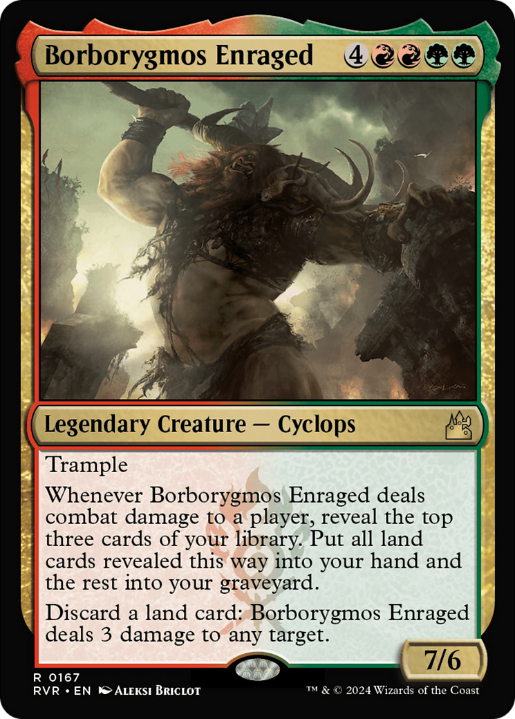 Borborygmos Enraged [Ravnica Remastered] | Odin's Place