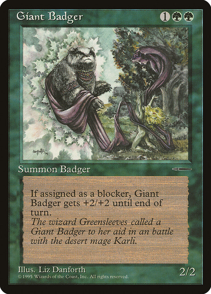 Giant Badger (4) (Book Promo) [HarperPrism Book Promos] | Odin's Place