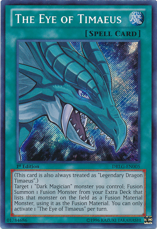 The Eye of Timaeus [DRLG-EN005] Secret Rare | Odin's Place