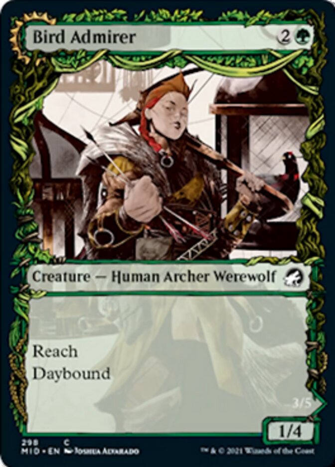 Bird Admirer // Wing Shredder (Showcase Equinox) [Innistrad: Midnight Hunt] | Odin's Place