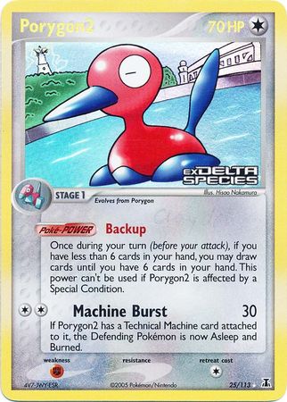 Porygon2 (25/113) (Stamped) [EX: Delta Species] | Odin's Place