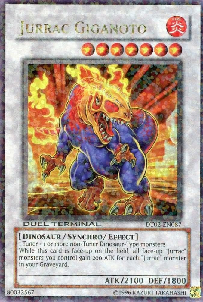 Jurrac Giganoto [DT02-EN087] Ultra Rare | Odin's Place