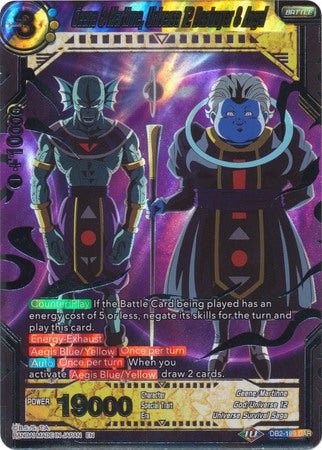 Geene & Martinne, Universe 12 Destroyer & Angel (DB2-169) [Divine Multiverse] | Odin's Place