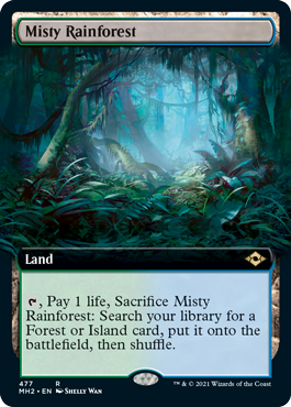 Misty Rainforest (Extended Art) [Modern Horizons 2] | Odin's Place