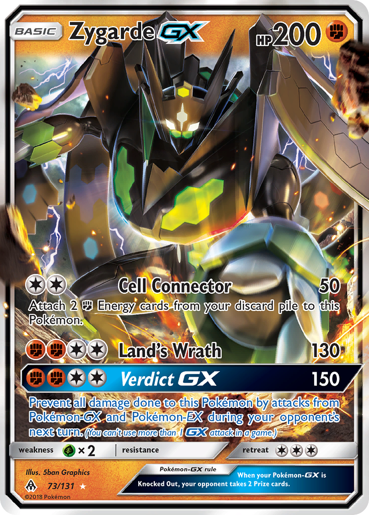 Zygarde GX (73/131) [Sun & Moon: Forbidden Light] | Odin's Place