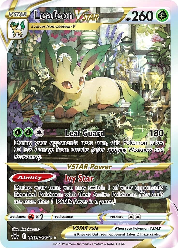 Leafeon VSTAR (GG35/GG70) [Sword & Shield: Crown Zenith] | Odin's Place
